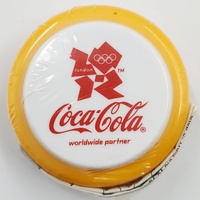 Coca-Cola London 2012 Olympics Promotional Yo-Yo Yellow White Collectable New