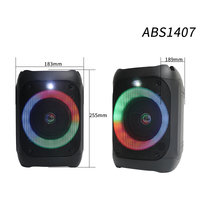 NEW Bluetooth ABS1407 Portable Party Speaker with RGB Lighting by SING-E