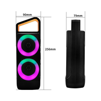 SING-E ABS-2202 Multimedia Bluetooth Portable Speaker with RGB Lighting NEW