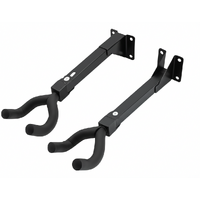 2 x Guitar Hanging Hook Adjustable Angles includes slat wall convertor (NEW)