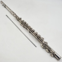 Armstrong Flute With Hard Case Preowned Silver Tone Closed Hole Flute