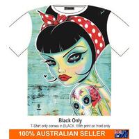 T-Shirt Betty Boo Tattoo Art Style Street Fashion Mens Ladies AU STOCK