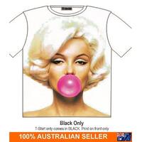T-Shirt Cheeky Marilyn Street Fashion Mens Ladies AU STOCK [Size: XL - 44in/112cm Chest]