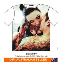 T-Shirt Rockabilly & Tatts Lovers Street Fashion Mens Ladies AU STOCK