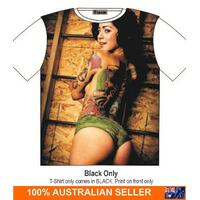 T-Shirt Sexy Rose Tattoo Girl Back Street Fashion Mens Ladies AU STOCK
