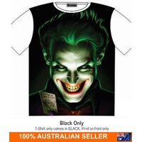 The Original Joker T-Shirt Attitude Street Fashion Mens Ladies AU STOCK [Size: M - 40in/102cm Chest]