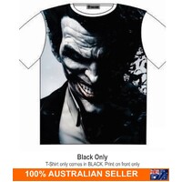 T-Shirt The Joker with Attitude Street Fashion Mens Ladies AU STOCK [Size: M - 40in/102cm Chest]