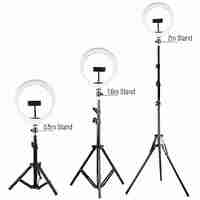 Ring Fill Light 10 inch 3 Settings High Low Brightness Tripod for Tattoo Artists