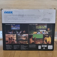 Laser Outdoor Cinema Bundle 144" 220 Series Full HD Projector Screen Soundbar Bluetooth HDMI