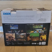 Laser Outdoor Cinema Bundle 144" Inflatable Screen Full HD Projector