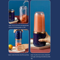 Portable Electric Blender Juicer & Smoothy, USB Rechargeable Multi-Function (NEW)