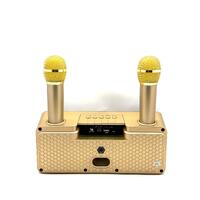 NEW SD301 Karaoke Bluetooth Speaker Dual Wireless Microphone Portable Speaker System