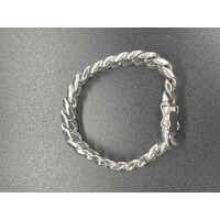 Mens 925 Sterling Silver Curb Link Bracelet (New)