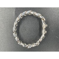 Mens Sterling Silver Curb Link Bracelet NEW