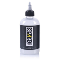SPARK Stencil Stuff Tattoo Transfer Gel 250ml + 10 Sheets Spirit Stencil Paper
