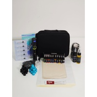 YILONG S2 Wireless Rotary Tattoo Pen Kit Machine Set 20 Needles Ink Supply