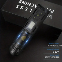 Wireless Tattoo Pen Aluminium Cordless Rotary Machine Kit (NEW)