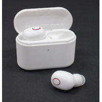X25 TWS Bluetooth 5.0 Wireless Earbud In-Ear Stereo Earphone Headphones - White