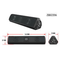 NEW SING-E Bluetooth Super Bass Speaker Portable Music Mini System 14 inch Sound Bar