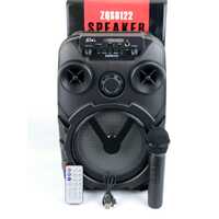 NEW SING-E LED Flashing Light Portable Subwoofer Party Karaoke Speaker + Mic