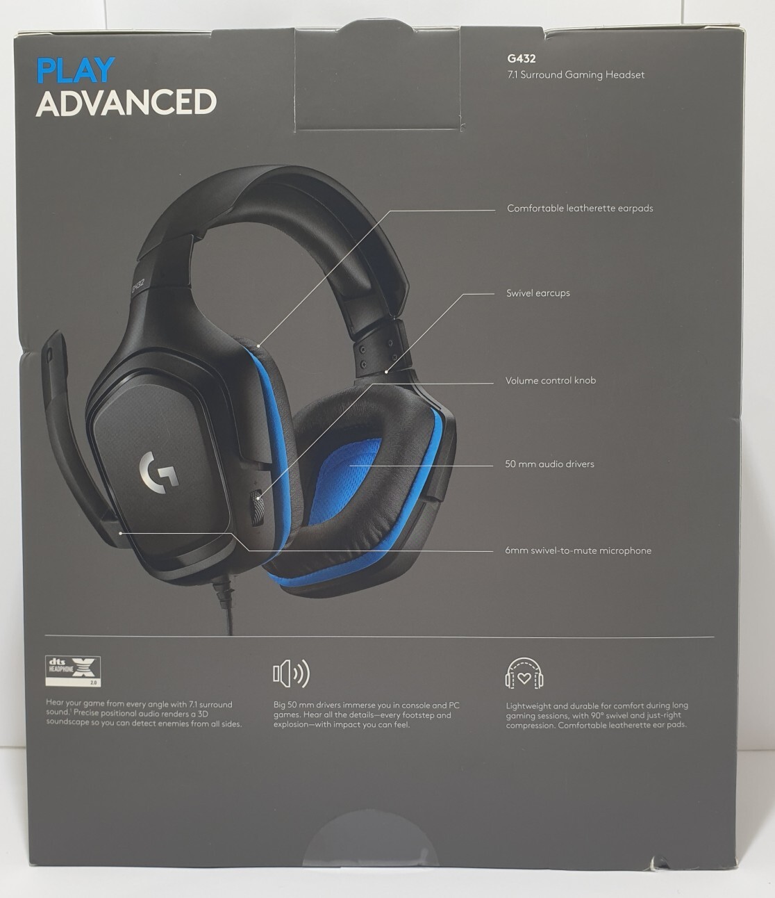 logitech g432 7.1 ps4