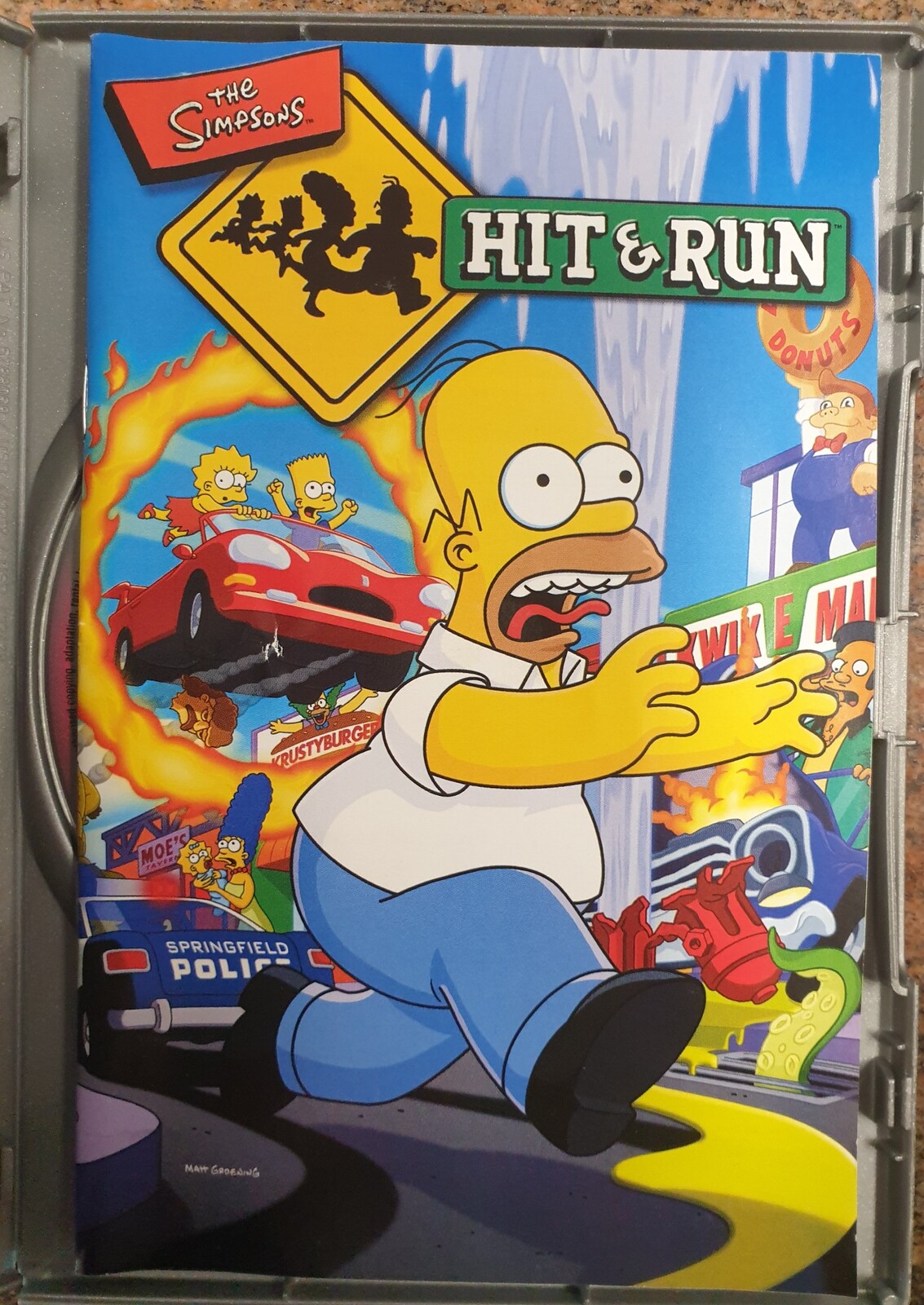 the simpsons hit and run