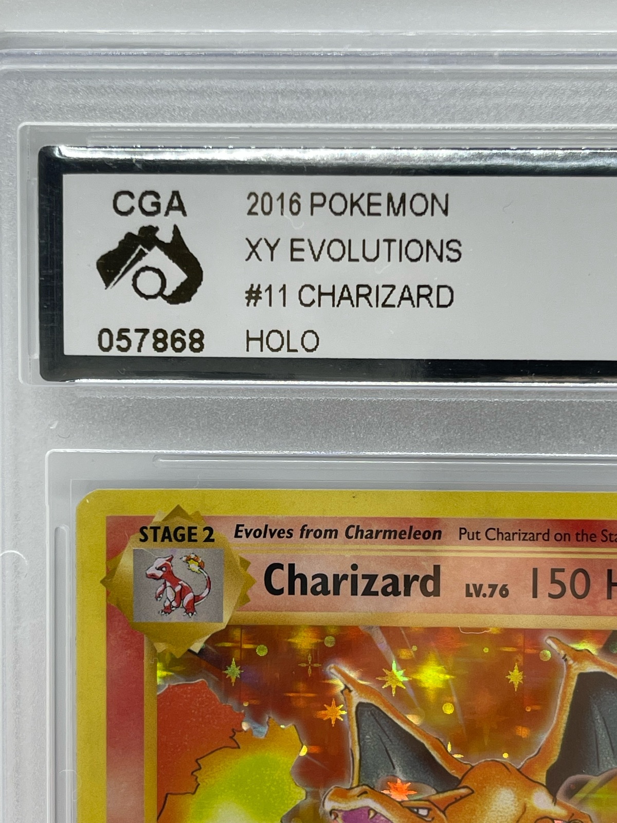  Pokemon - Charizard (11/108) - XY Evolutions - Holo