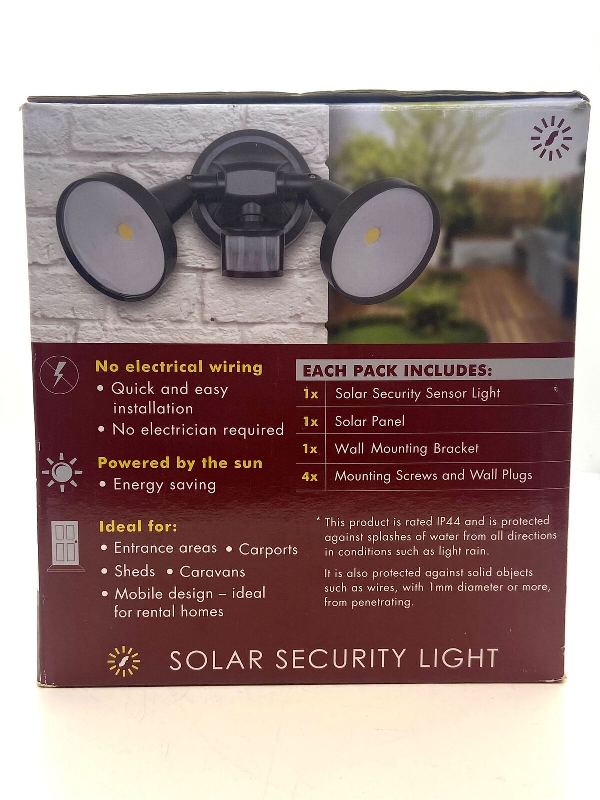 Solar magic 2000 lumens on sale solar security light