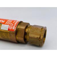 Cigweld F2R Flashback Arrestor 308735 Large Cylindrical Stainless Steel