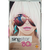 Singstar '80s Sony PlayStation 2 Ps2 Game Disc *Booklet Included*