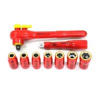 Friedrich VDE 1000V Insulated 1/2" Drive Socket Set with Bonus Spanners