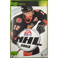 EA Sports NHL 2003 Microsoft Xbox *Booklet Included* Game Disc