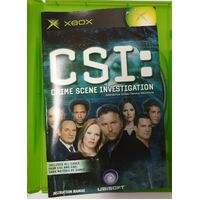 CSI: Crime Scene Investigation Microsoft Xbox Game Disc 