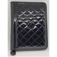 Mercedes Benz Black Owner's Manual Case with Keychain (Pre-Owned)