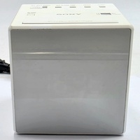 Sony ICF-C1 AM/FM Clock Radio Alarm Clock White Cube Bedside Radio
