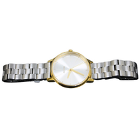 Nixon Kensington A0992062-00 Silver Gold Women's Quartz Analog Watch