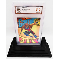 Gambit 1994 Fleer *Gold* Power Blast Card CGA Graded!
