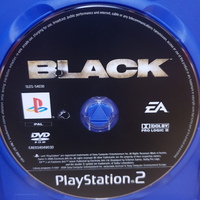 Black Playstation 2 PS2 Game Disc w/ Manual