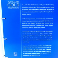 Sydney 2000 Olympic Australian Gold Medallists Stamp Album