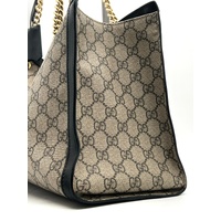 Genuine Gucci Padlock Medium GG Shoulder Bag with Key Lock Closure Chain Straps