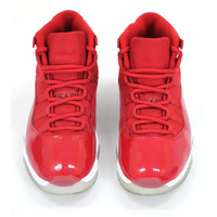 Nike Air Jordan 11 Retro "Win Like 96" Gym Red White Size: US 9.5 (pre-owned)
