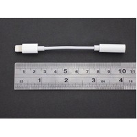 iPhone to AUX 3.5mm headphone Audio Jack Adapter Cable iPhone 8 X XR 11 12 13 - White