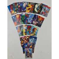 Marvel Assorted Collectible Cards Approximately 100 Cards