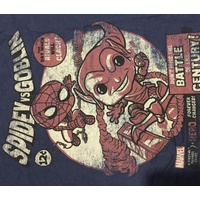 Funko Spidey Goblin XXXL Size Navy in Colour Shirt