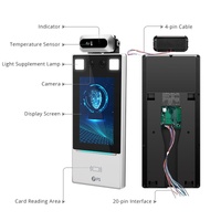FS Full HD 2MP Face Recognition Scanner Door Access Terminal Body Temperature