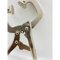 Milwaukee 152mm 6 Inch Torque Lock Locking C-Clamp Swivel Jaws 48-22-3522