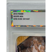 2018 NBA Hoops Basketball #296 Kobe Bryant Panini (RAW)
