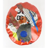 Dolce & Gabbana Newspaper patchwork print bucket hat LARGE GH761AGEZ69A1683 (Pre-Owned)