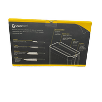 GrooveTech Universal 360 4 Knife Block Set (NEW)