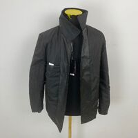 VG World Collection Luxury Black Leather Jacket Size Small